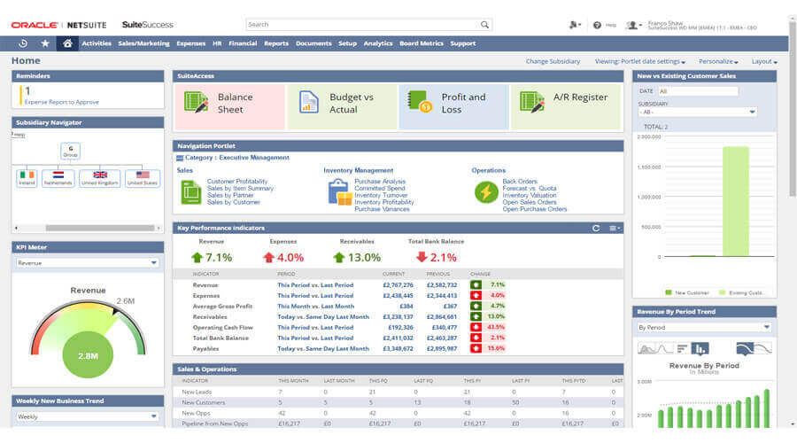 netsuite accounting software