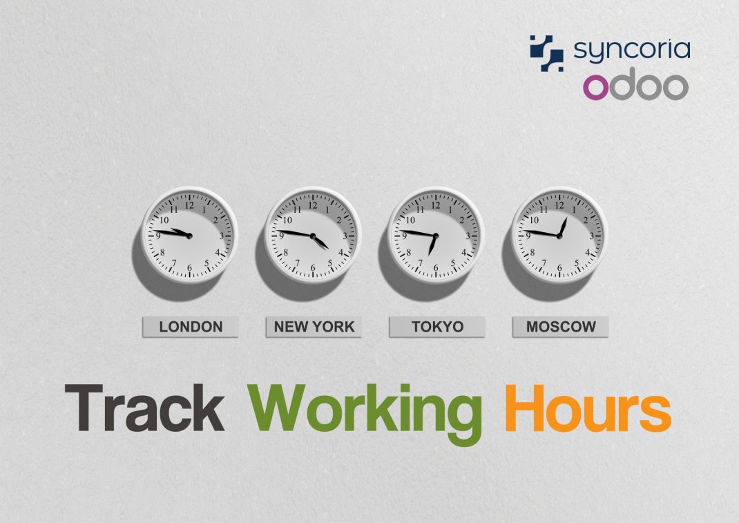 Track working hours with Odoo timesheet