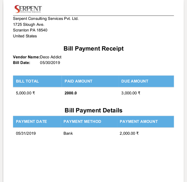 BPR payment